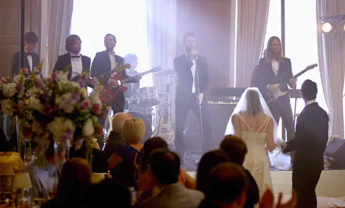 Adam Levines Maroon 5 Music Video Where They Crashed Weddings Was Staged 3123