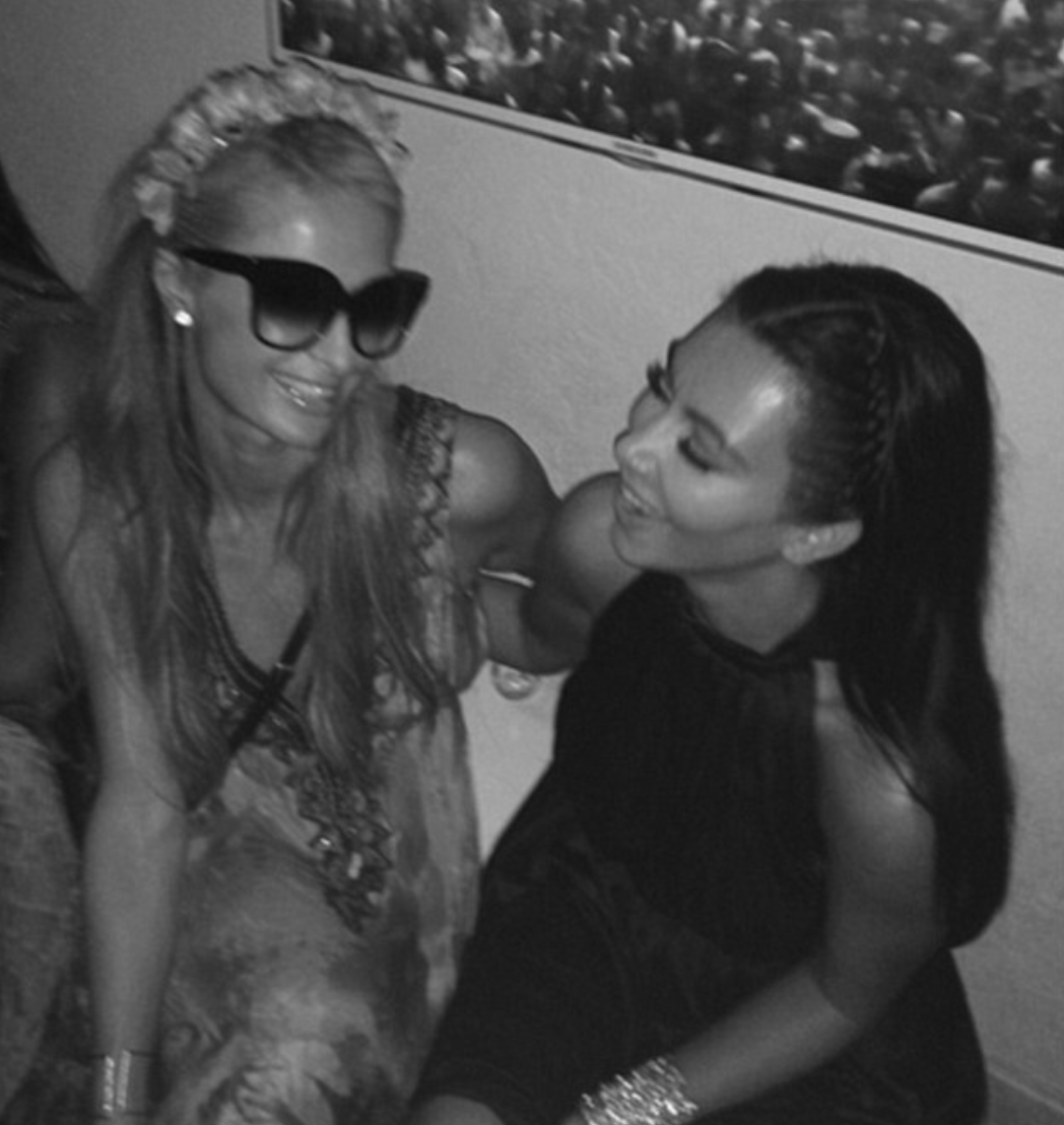 Kim Kardashian West Celebrated Paris Hilton's Birthday With #TBT  PicsHelloGiggles