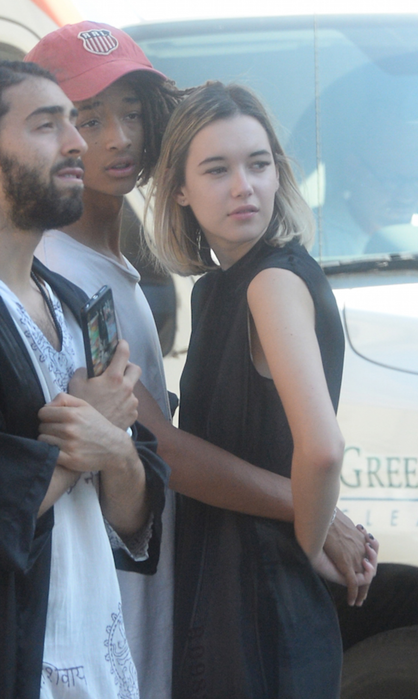 NYFW: Jaden Smith shows PDA with new model girlfriend 