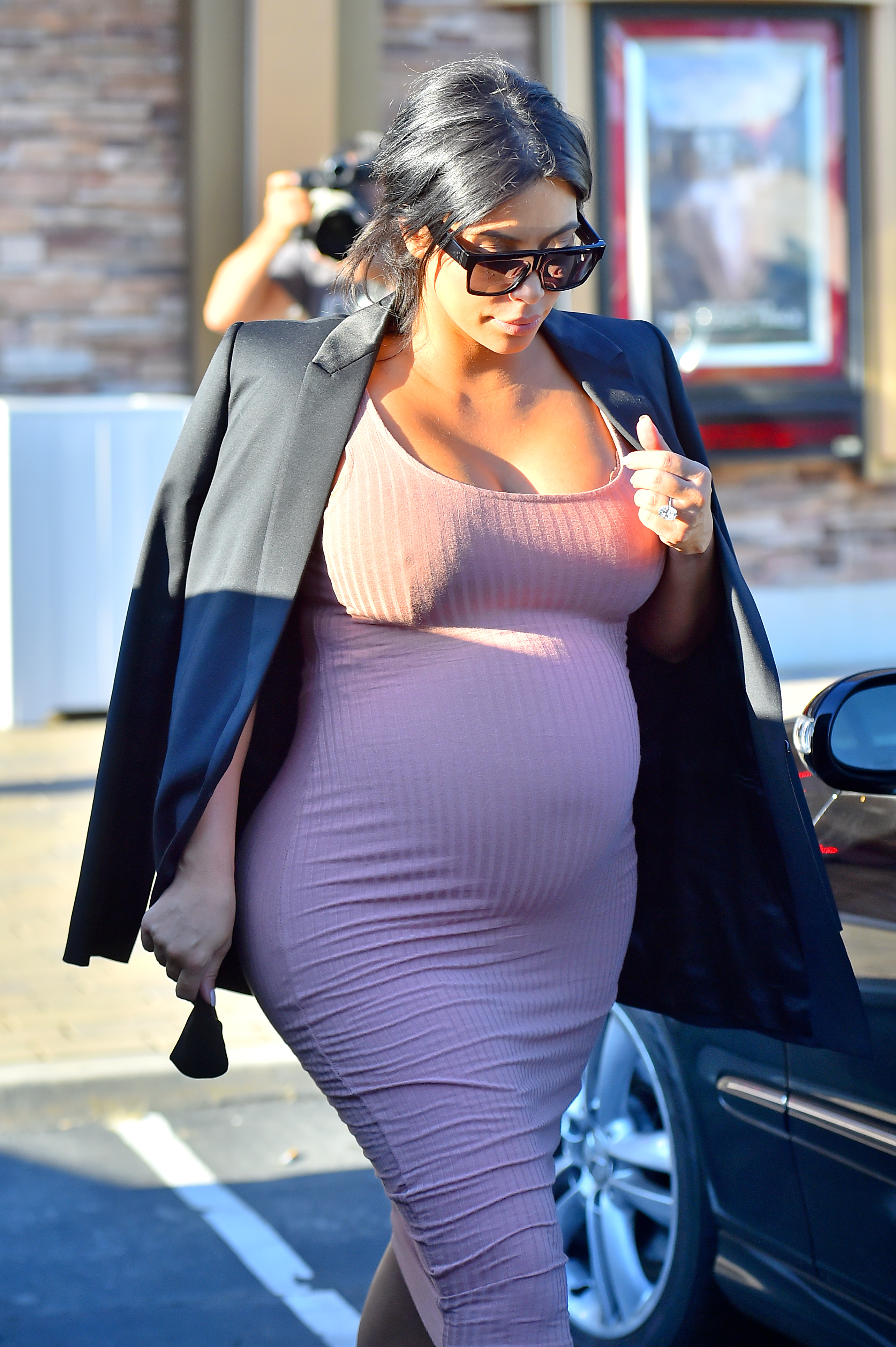 Kim Kardashian Blasts Her Maternity Fashion Haters, Cops To