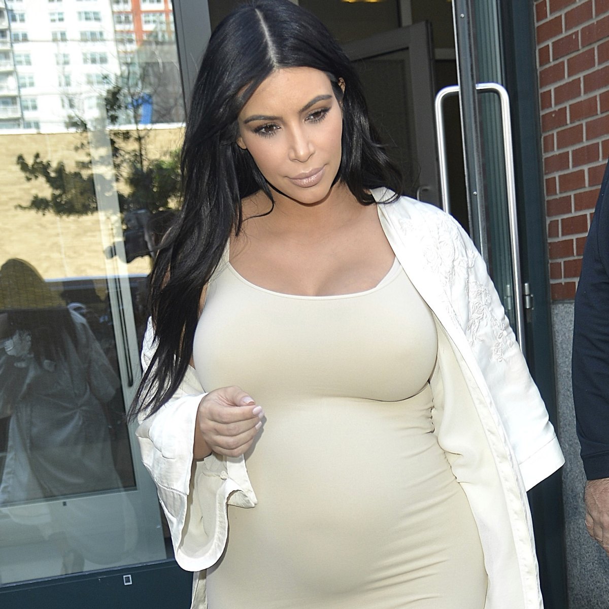 Kim Kardashian Flaunts Massive Pregnancy Boobs in New Instagram