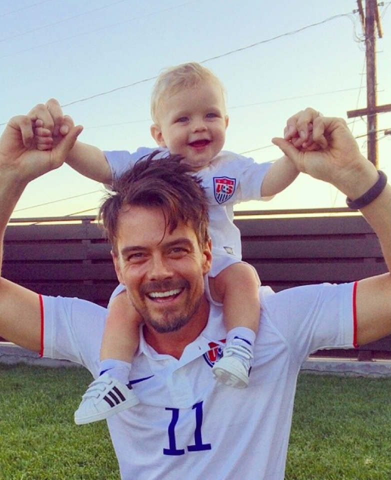 Josh duhamel baby fergie axl