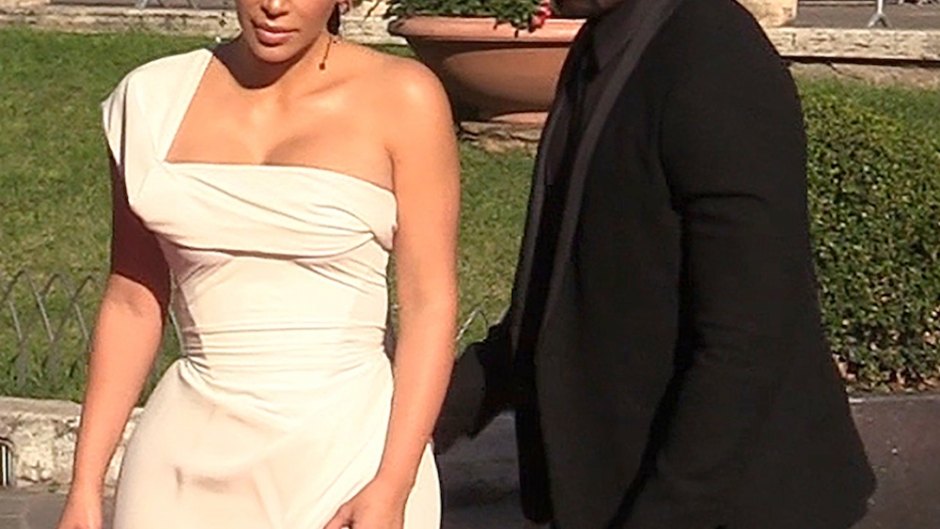 Kim Kardashian Reveals Spanx on Red Carpet in Rome
