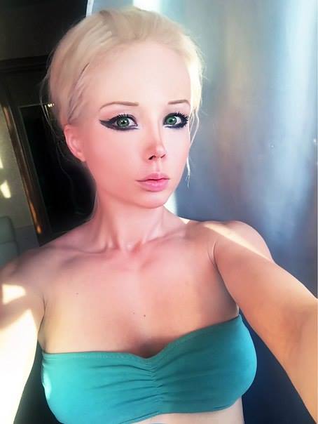 human barbie then and now