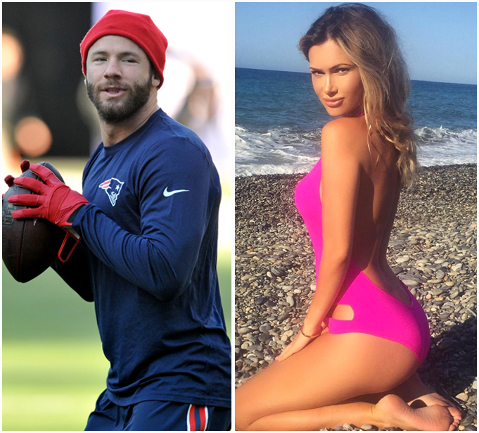 Julian edelman and store ella rose baby