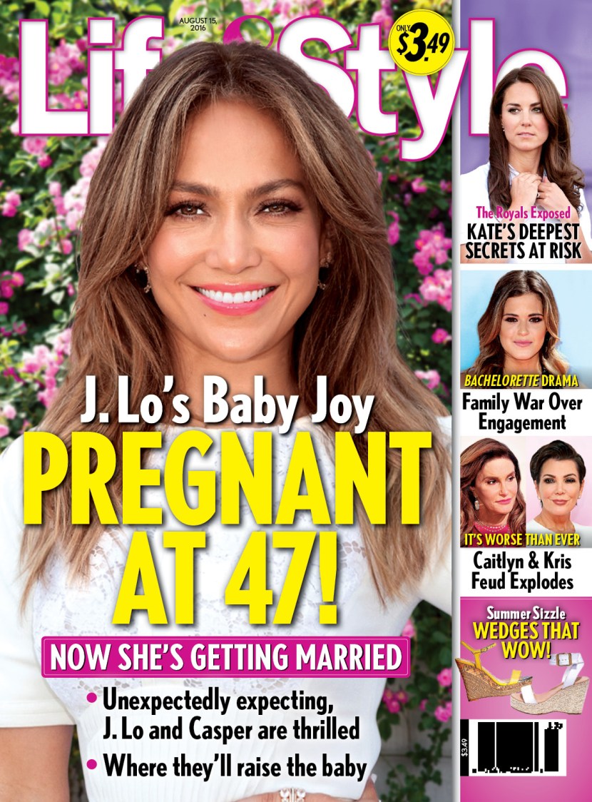 Jennifer Lopez Pregnant — and Casper Smart is Hoping For a PostBaby