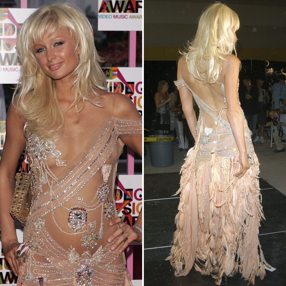 Mtv Vmas Miley Cyrus Amber Rose And More Stars Most Revealing Dresses