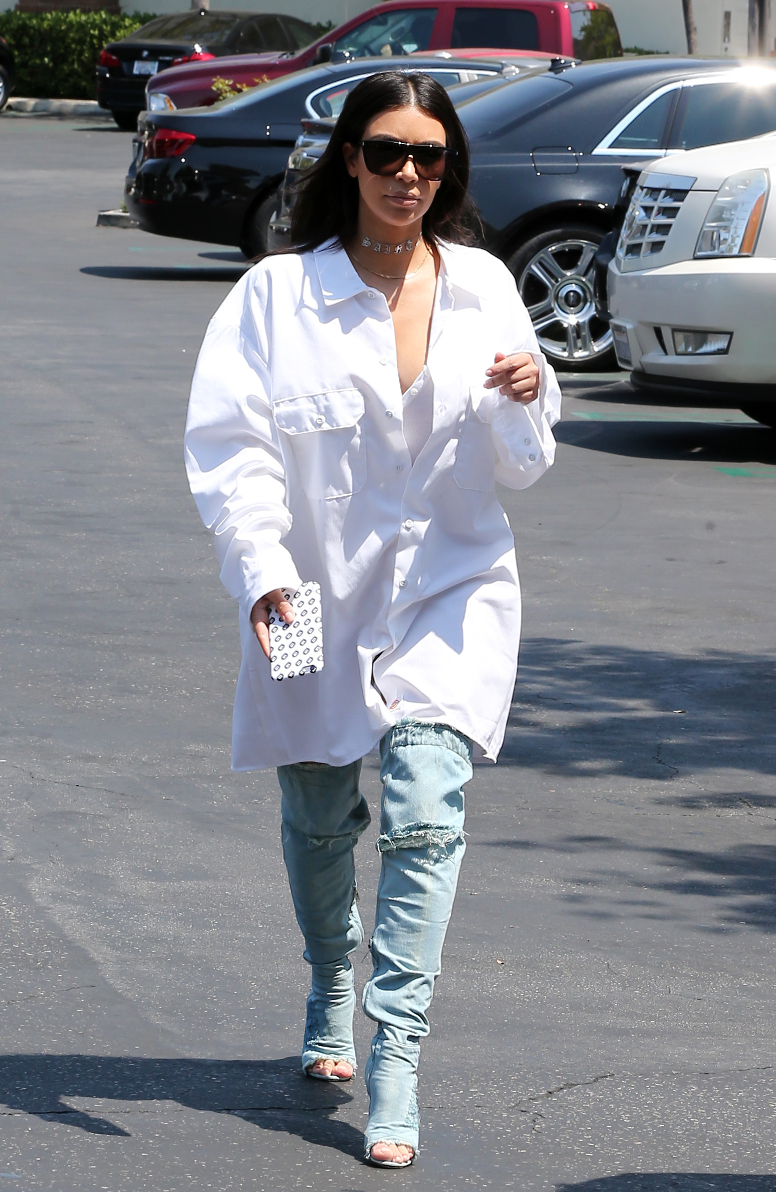 Kim Kardashian Wears Vintage Levi's Jeans - THE JEANS BLOG