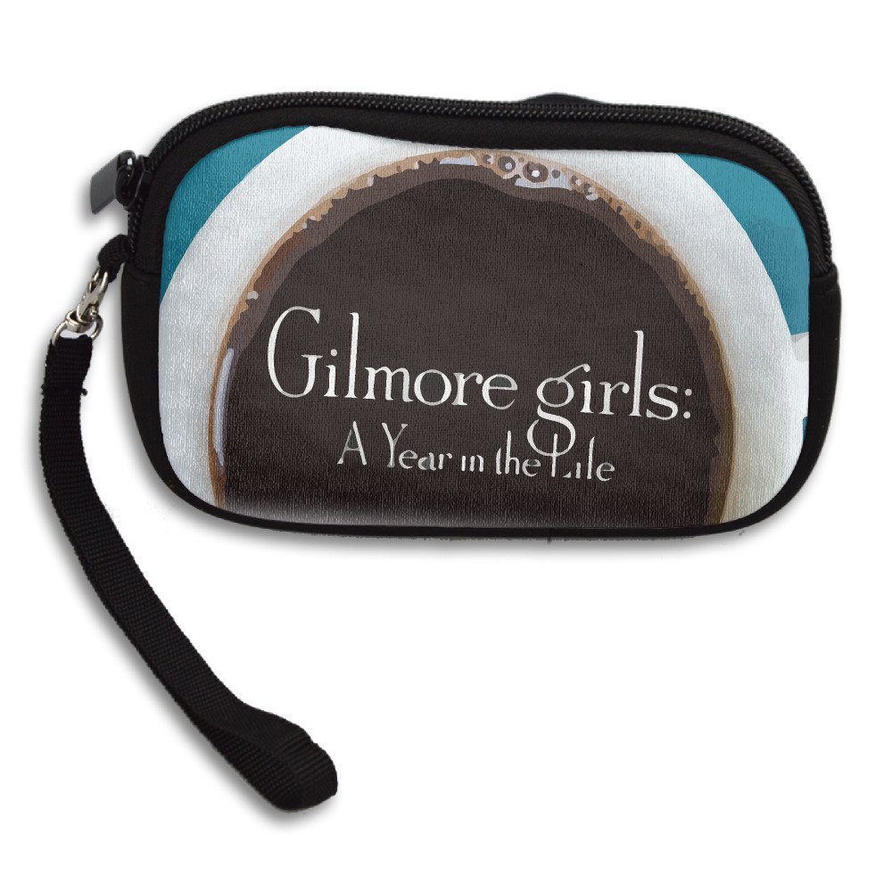 LEVLO Funny Gilmore TV Show Cosmetic Bag Lorelai and Rory Fans Gift Peace  Love Gilmore Makeup Zipper Pouch Bag For Friend Family