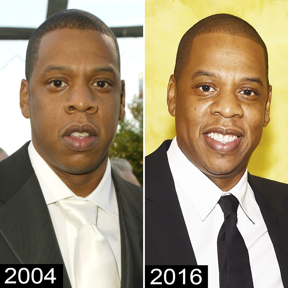 jay z then and now