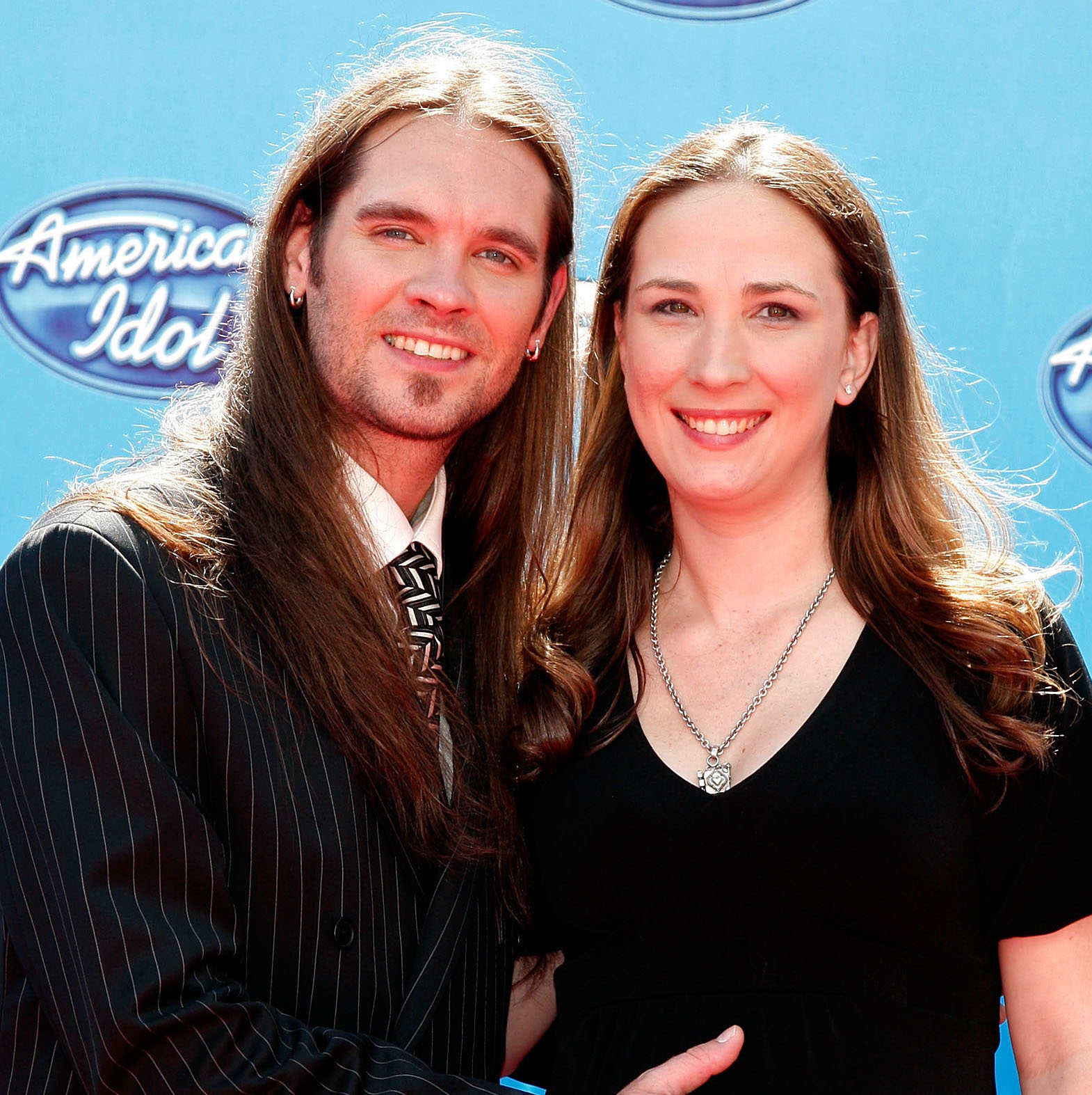 American Idol's Jason Castro and wife Mandy Castro arrive at The News  Photo - Getty Images