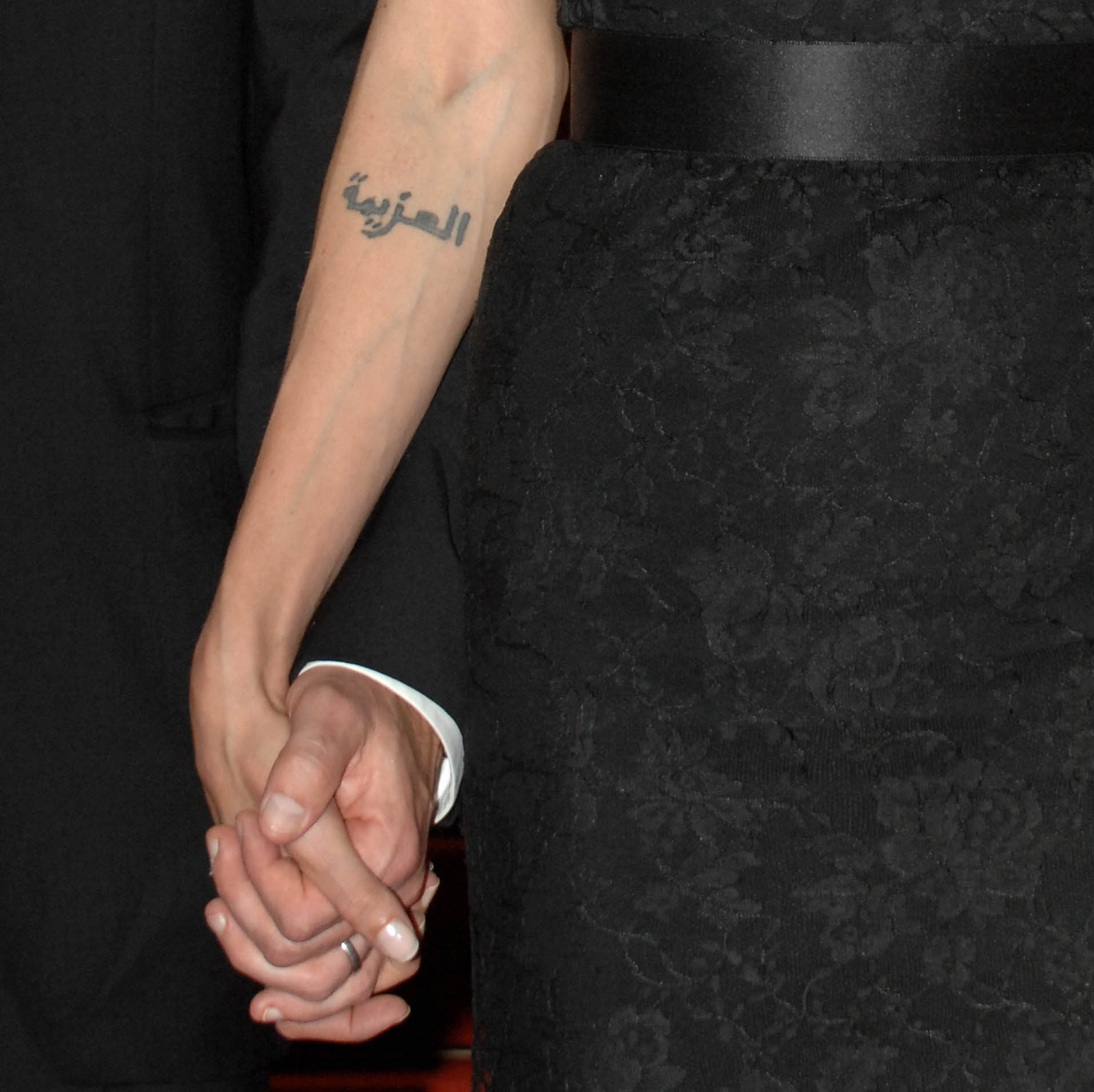 Does Angelina Jolie Still Have The Tattoo Dedicated To Her ExHusband Billy  Bob Thornton