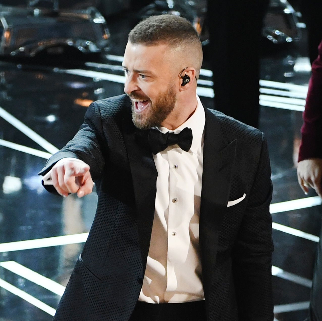 Justin Timberlake's shirt was the only risk he took during his