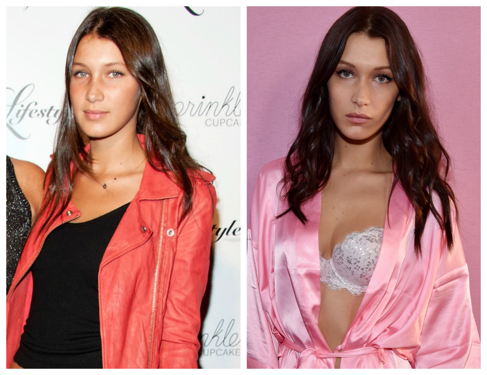 Did Bella Hadid Get A Nose Job See Before And After Photos Of The Model S Alleged Plastic Surgery