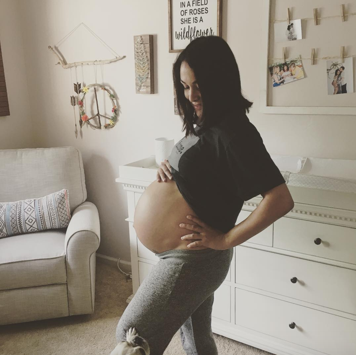 'Total Divas' Star Brie Bella Flaunts Her Baby Bump at 19 Weeks — See