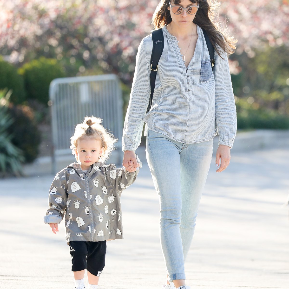 Justin Timberlake and Son Silas Step Out in Matching Beanies!