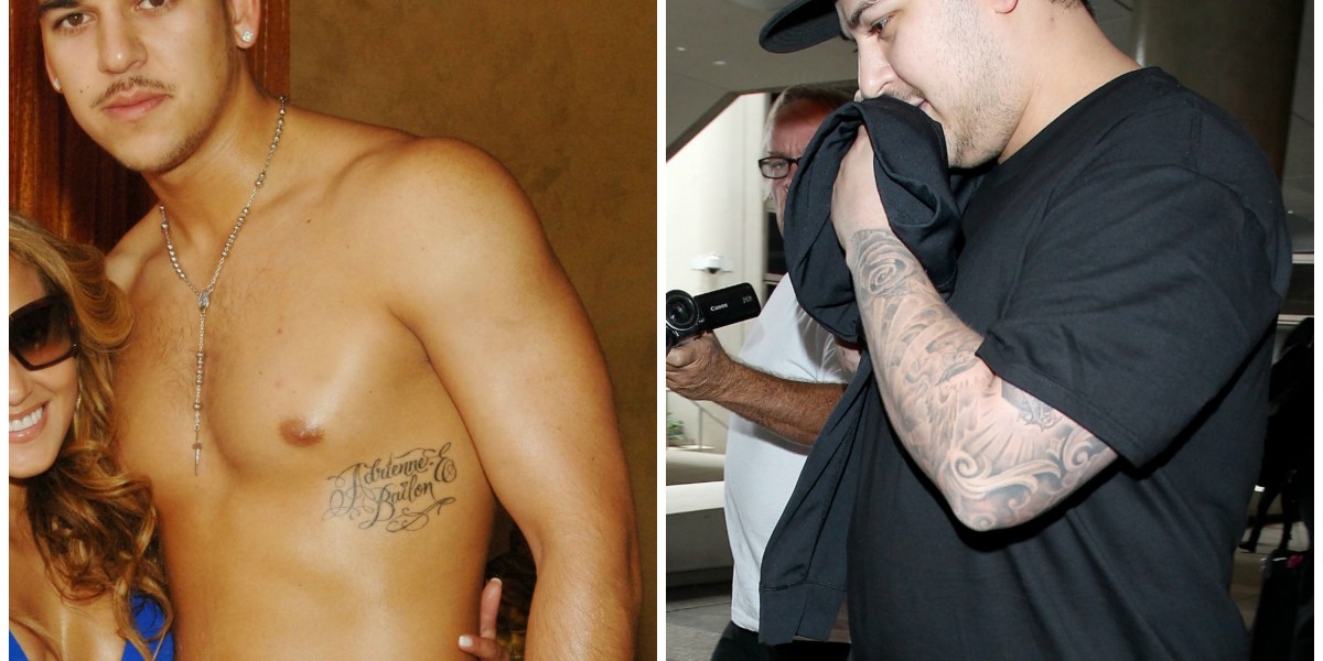 Did Rob Kardashian Lose Weight In 2017 See His Latest Pics