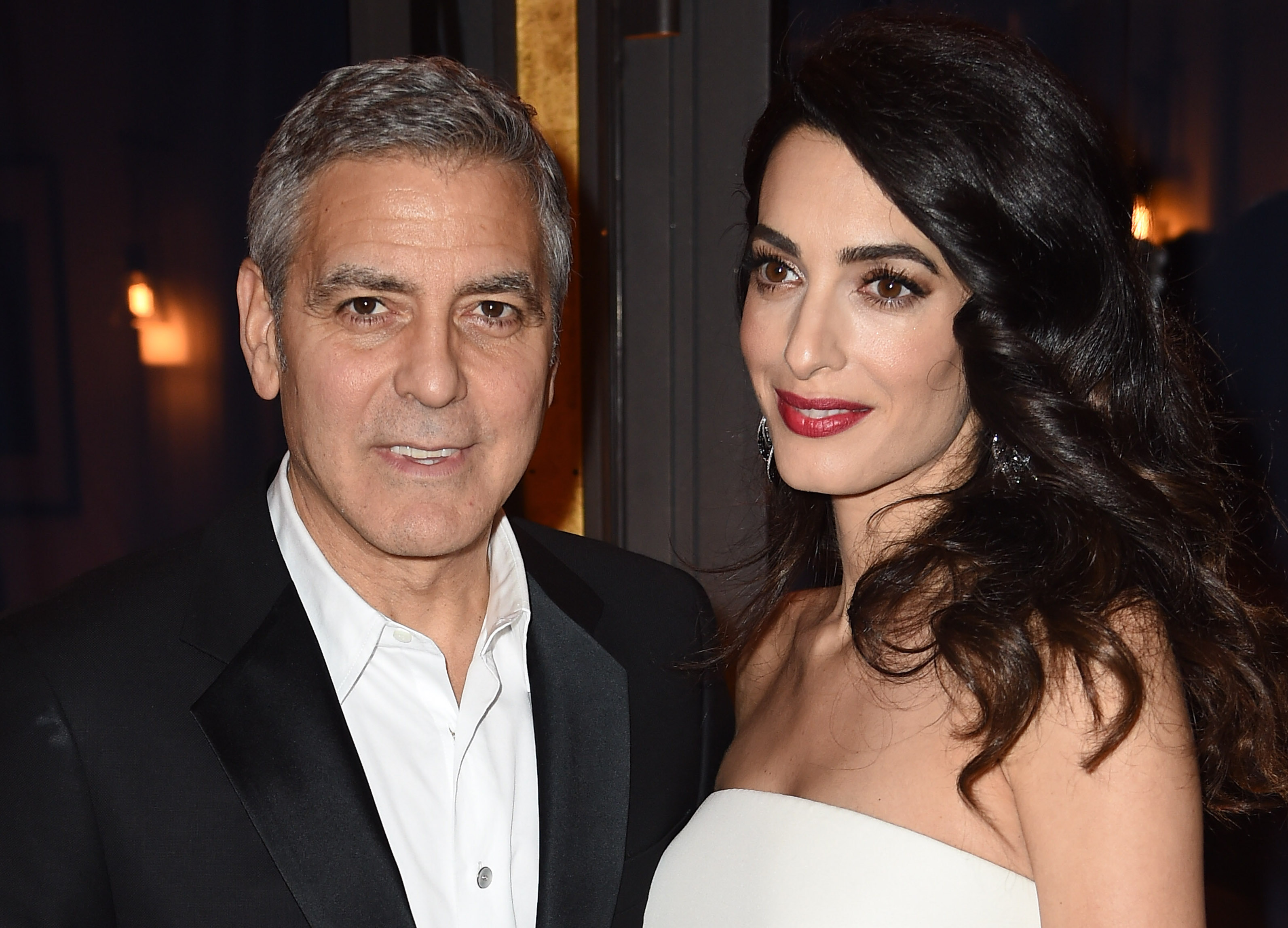 Amal Kluni Xxx - George Clooney and Amal Clooney Welcome Twins â€” Find out Their Names! |  Life & Style