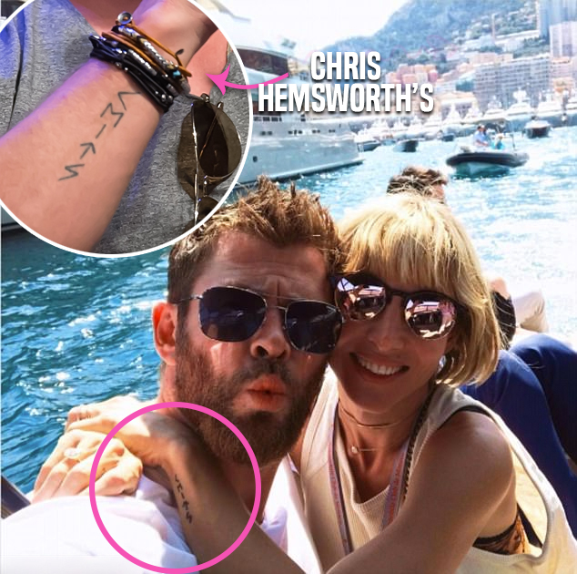 The Celebrity Couples Who Got Cute Matching Tattoos