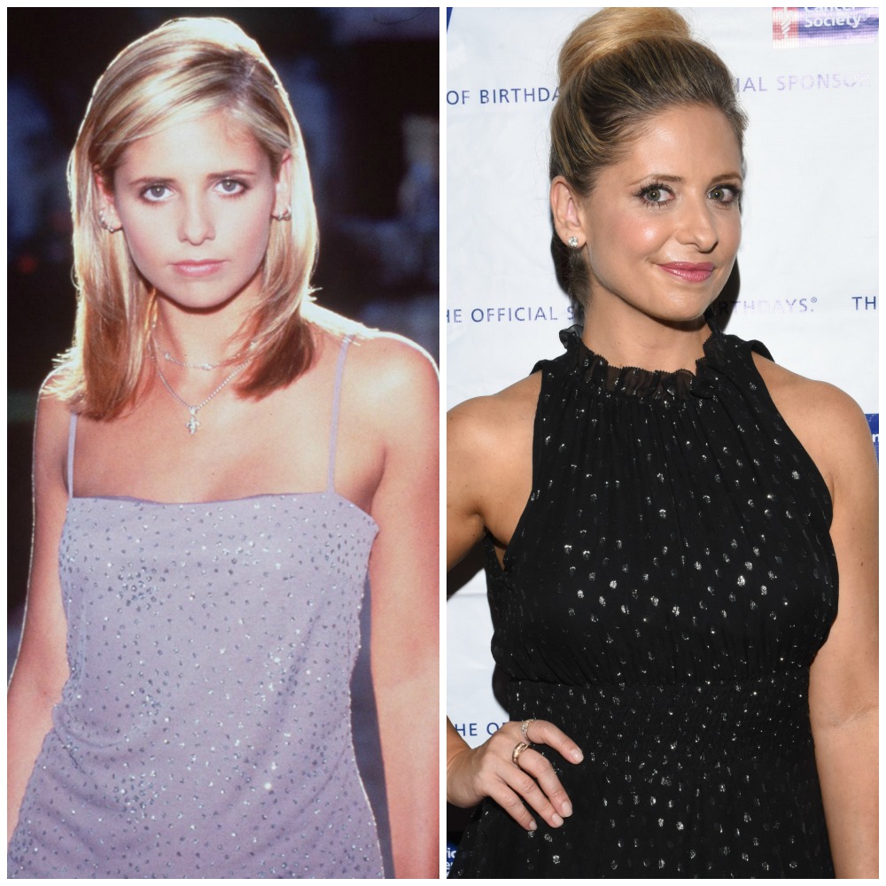 Sarah Michelle Gellar Nude Beach - Buffy the Vampire Slayer' Celebrates 20th Anniversary â€” See the Cast Today!