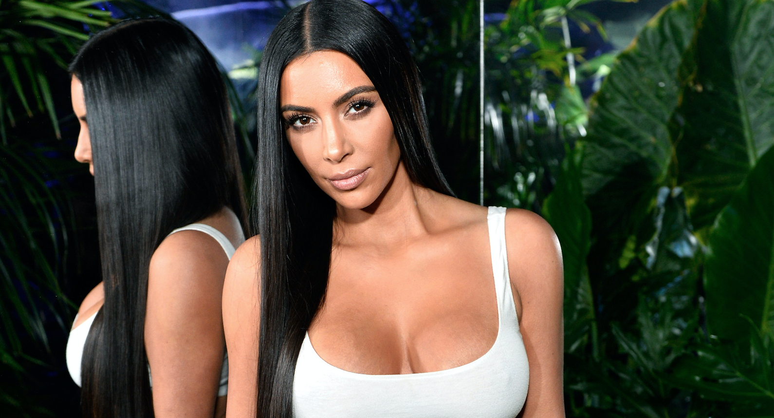 Kim Kardashian Huge Boob Sex - Are Kim Kardashian's Boobs Real? What She's Said About Breast Implants