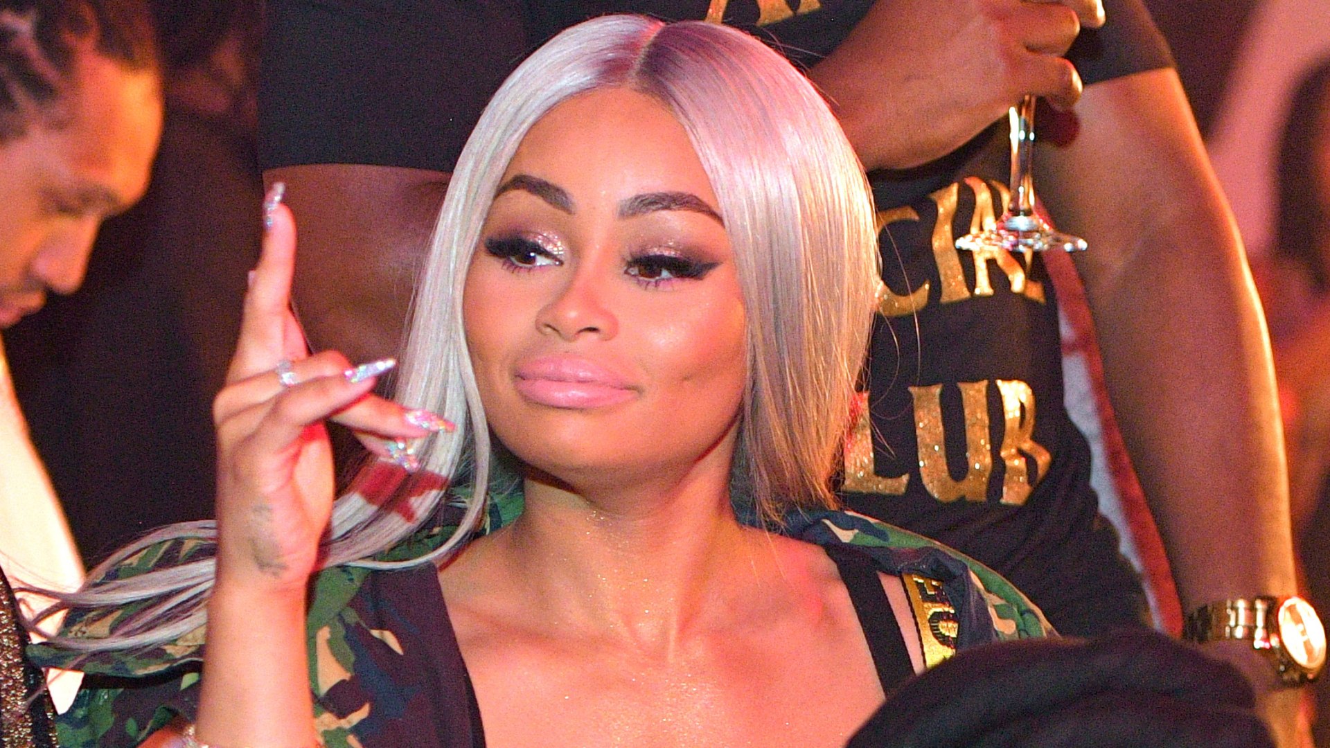 Blac Chyna Wears Sexy Outfit At Amber Roses Slutwalk Life And Style 