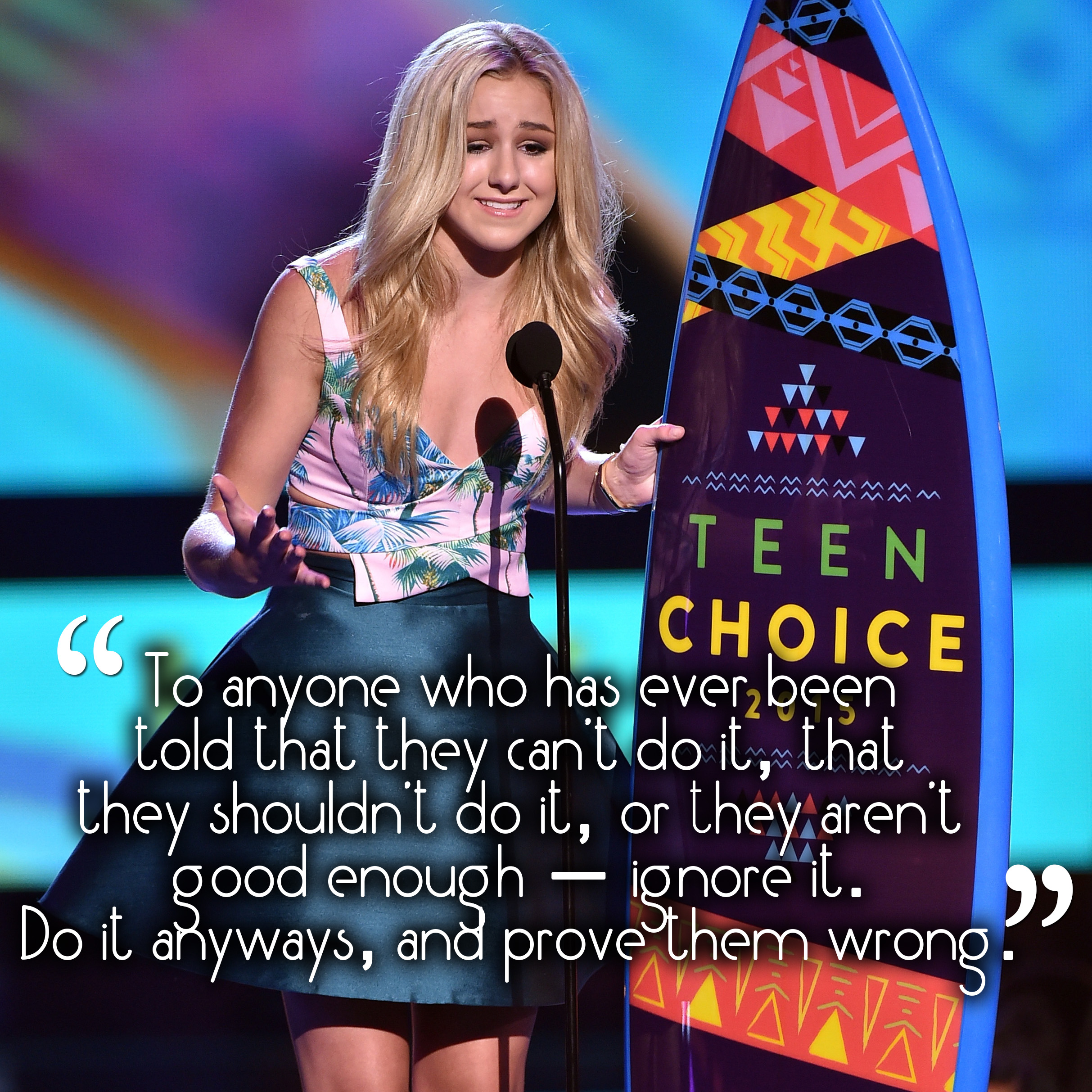 See Chloe Lukasiaks Most Inspirational Quotes Of All Time Life And Style