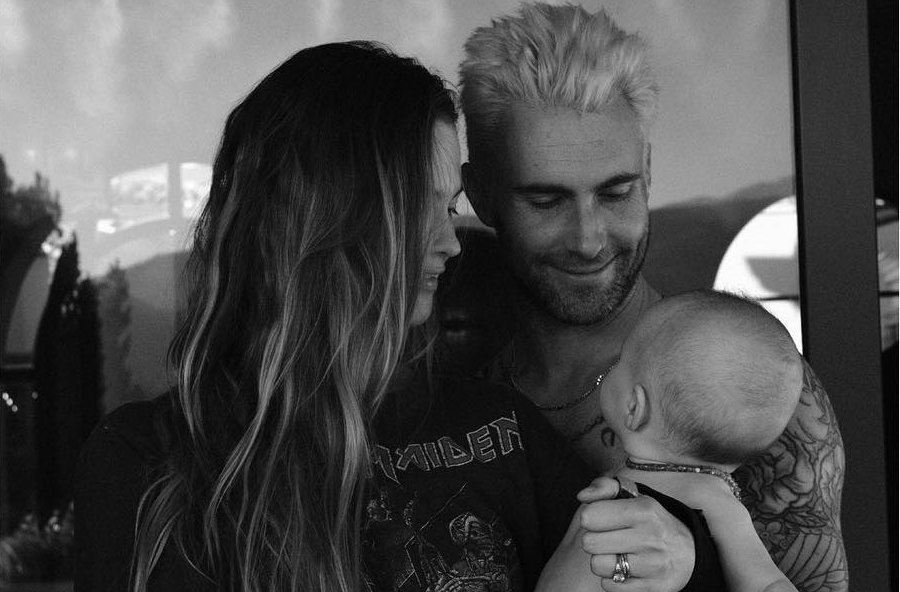 Adam Levine and Daughter Dusty Pose for Cheeky Photo on Instagram!