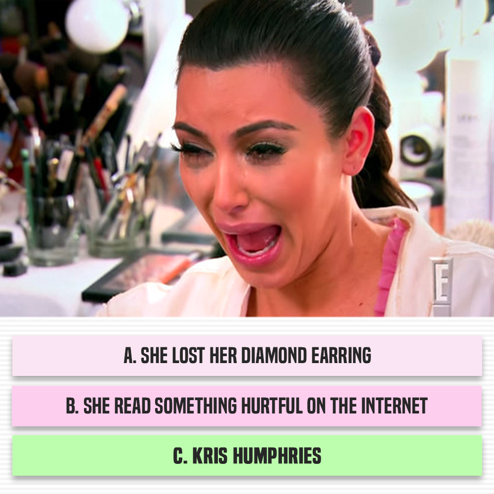 Kim Kardashian 'cried the whole way home' after seeing memes of