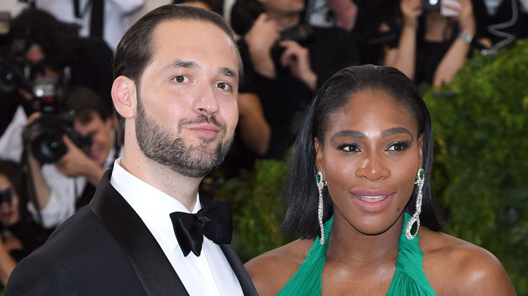 Serena Williams, Alexis Ohanian Pose with Daughter at Wedding: Photo