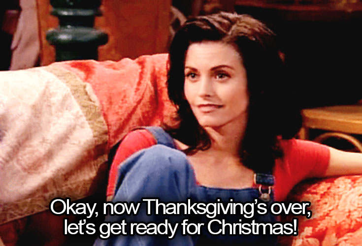 Monica Quotes From Friends That Sum Up Christmas Shopping