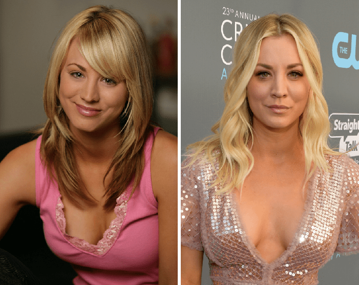 Sexy Penny Big Bang - Big Bang Theory Cast: Then and Now