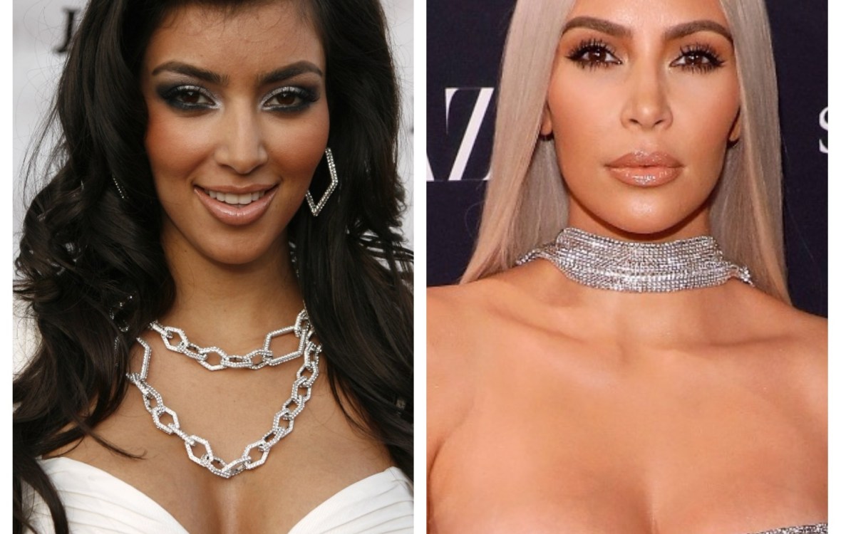 Kim Kardashian Makeup Contouring Before And After Mugeek