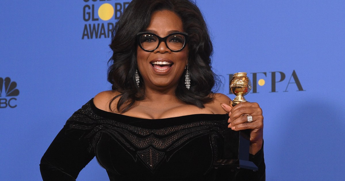 Oprah Winfreys Golden Globes Speech Praises Magnificent Women
