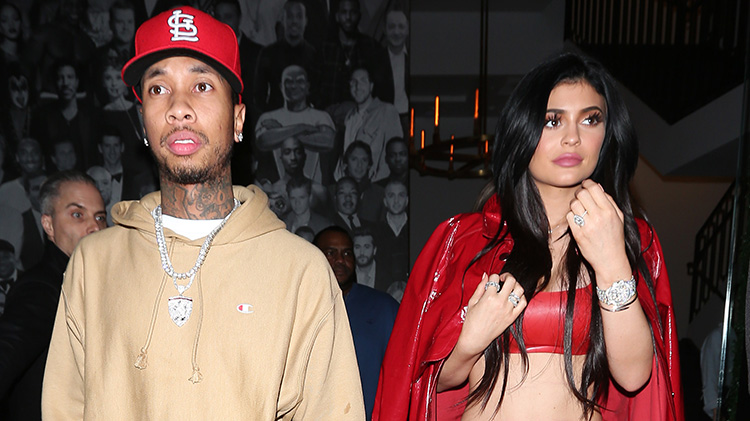Kylie Jenner and Tyga can't keep their hands off of each other