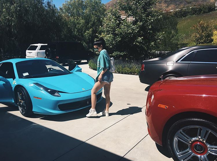 Kylie Jenner's car giveaway