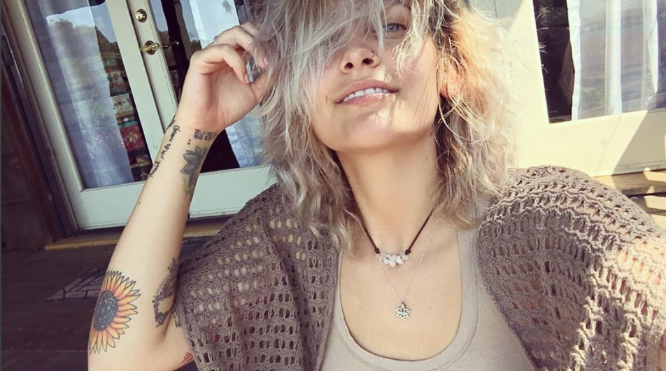 Paris Jackson flashes her new chakra tattoo at NYFW Party  Daily Mail  Online