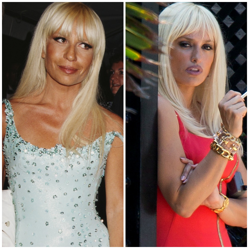 A young Donatella Versace looks an awful lot like a man I once