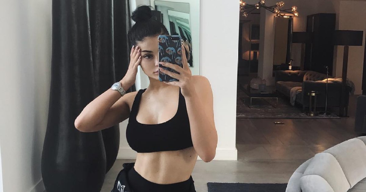 Topless Beach Tease - Kardashian Family Sexy Selfies Posted in the Middle of a Scandal