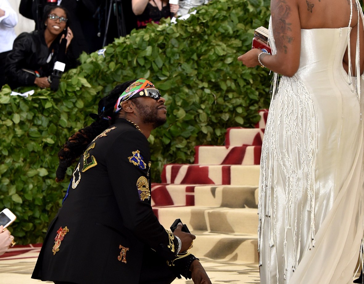 2 Chainz Proposal: Rapper Gets Engaged on the Met Gala Red Carpet