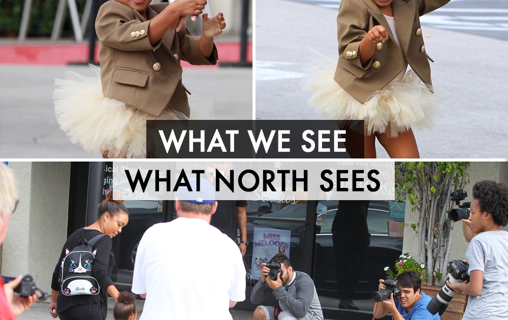 1000px x 630px - North West Paparazzi Pics: Kimye's Daughter's Life From Her POV