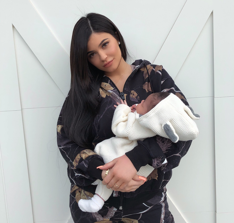 Kylie Jenner Carried Stormi In Gucci Baby Carrier To A Party