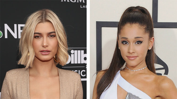 Ariana Grande Hailey Baldwin Find Out Which Engagement Ring