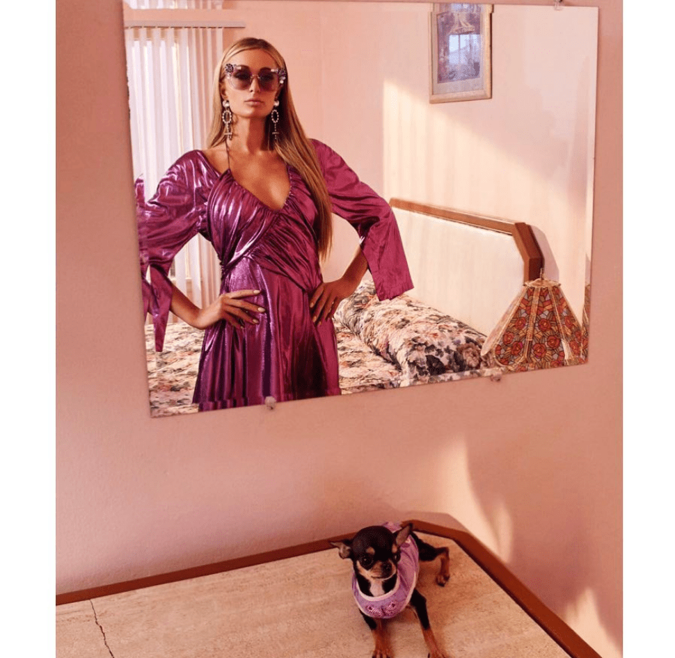 Paris Hilton Proves That Pink Works In Any Space, Even Your Kitchen