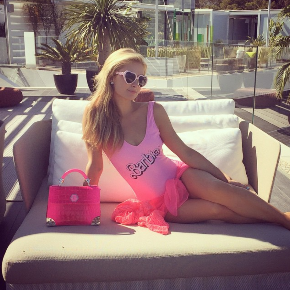 Paris Hilton Proves That Pink Works In Any Space, Even Your Kitchen