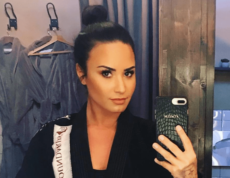 Why Demi Lovato Doesn't Look to Instagram for Fitness Inspiration