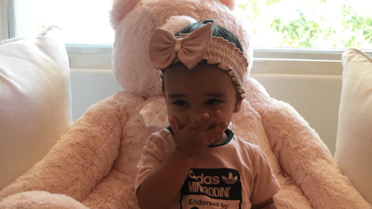 North West Sweetly Wraps Cousin Dream Kardashian's Birthday Gifts