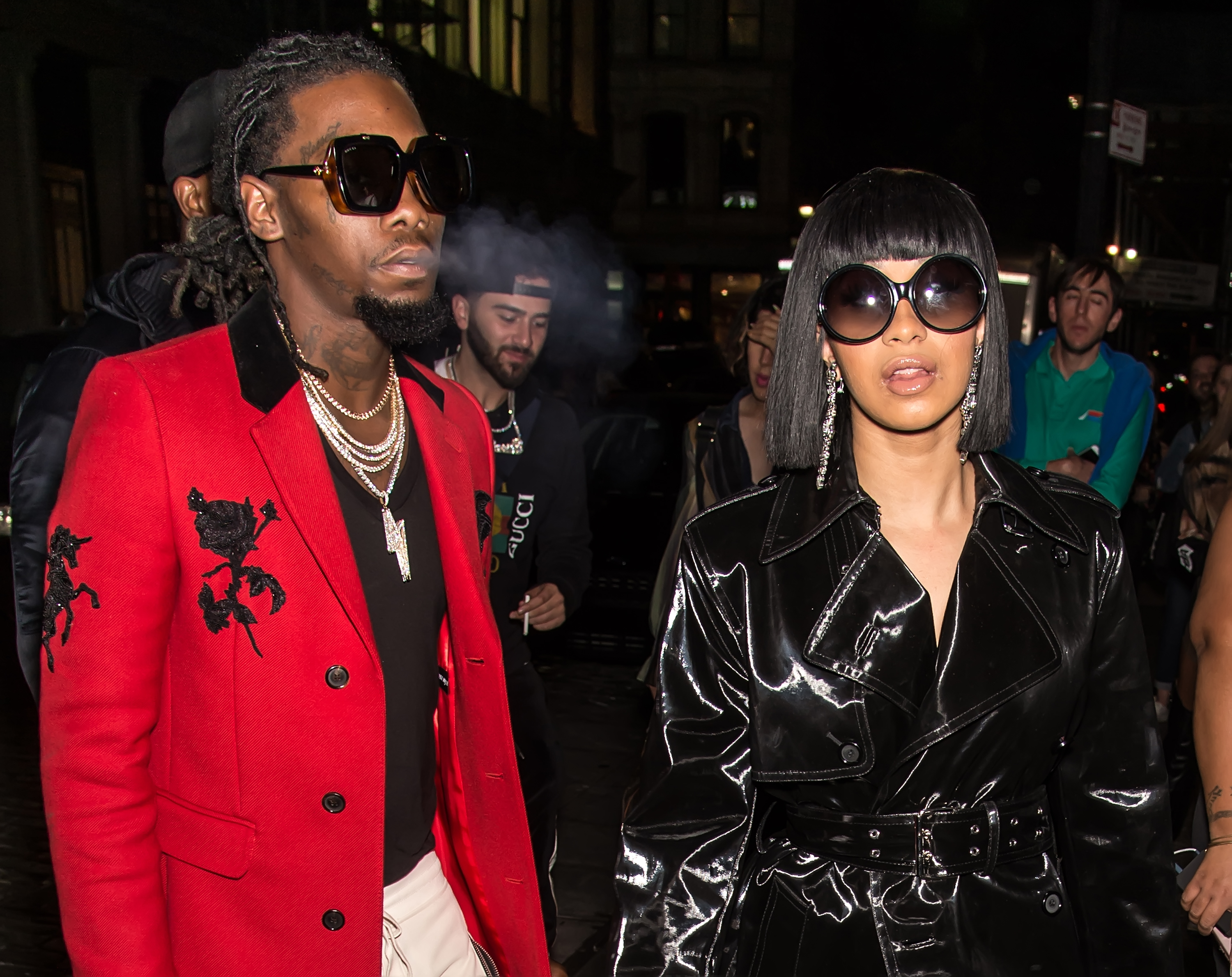 Cardi B Teases Music Video Look & Shows Off Kulture's New Gucci Fur Fashion