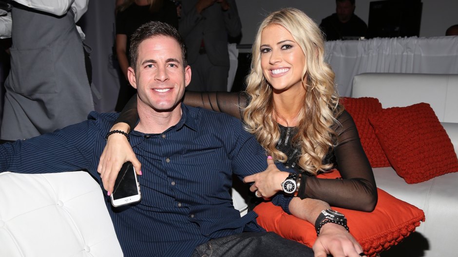 Tarek and Christina El Moussa Sit And Smile