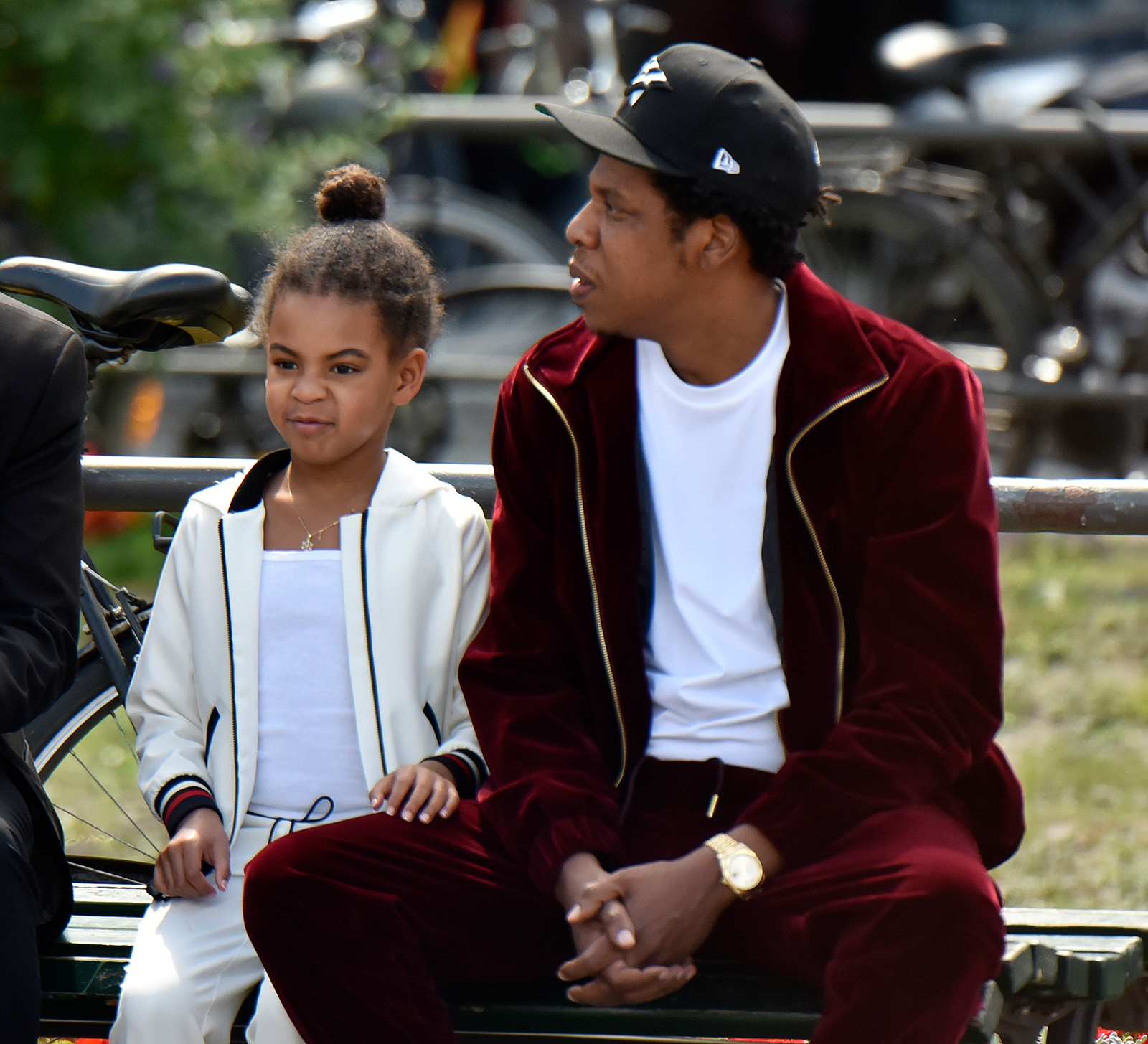 Jay-Z and Blue Ivy Carter Are a Cool Father-Daughter Duo at the